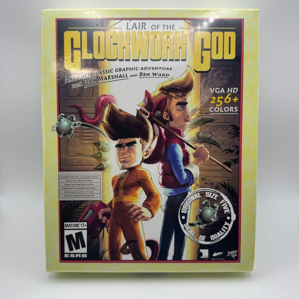 Lair of the Clockwork God Collectors Edition PS4 Game Limited Run LRG #437 NEW